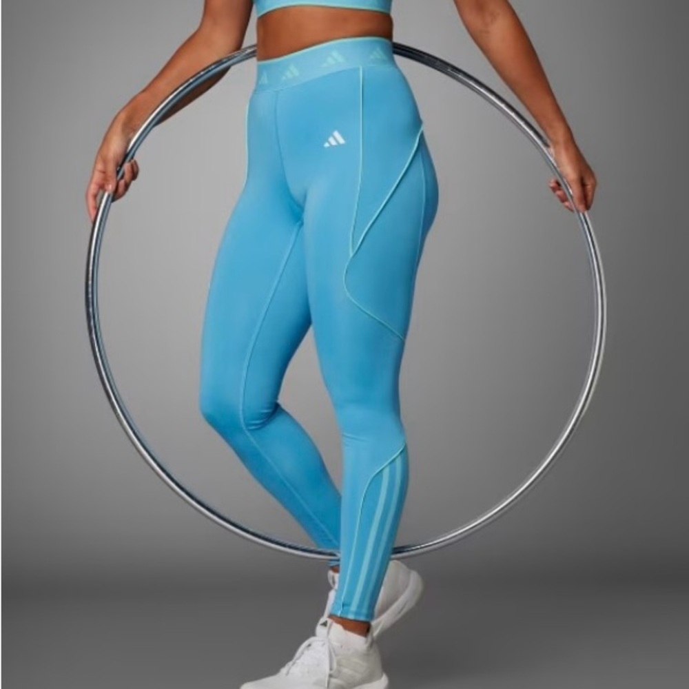 Adidas Women's Sky Blue Leggings